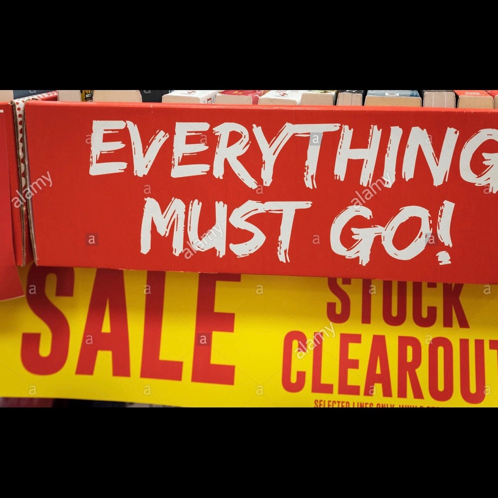 SERIOUSLY !  Everything needs to GO !